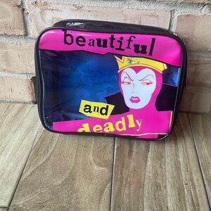 Wet n Wild Cosmetic Bag with Evil Queen Design